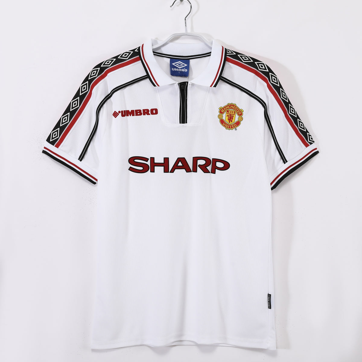 Maillot Manchester United 1998-99 Blanc