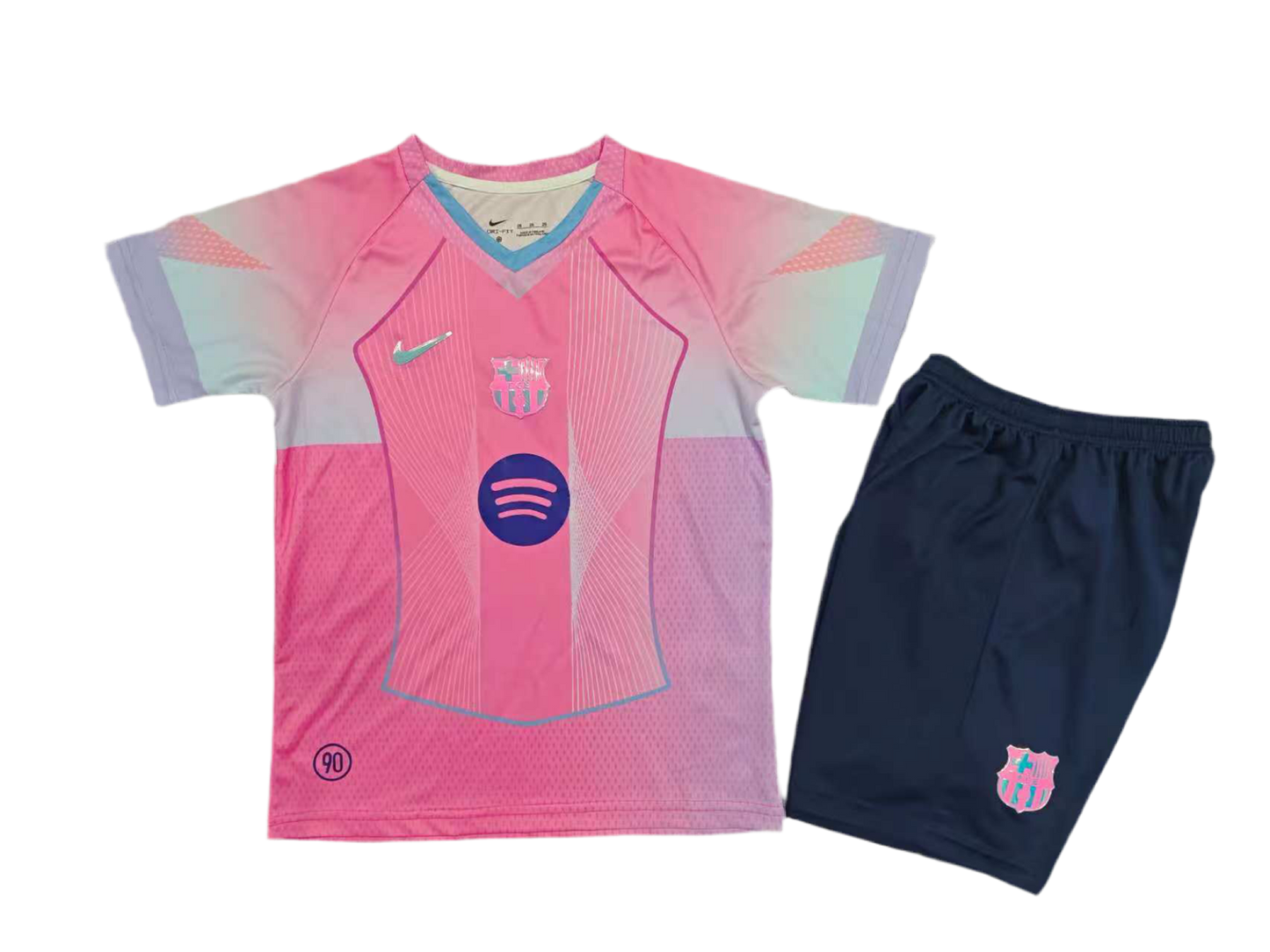 Ensemble FC Barcelone Rose