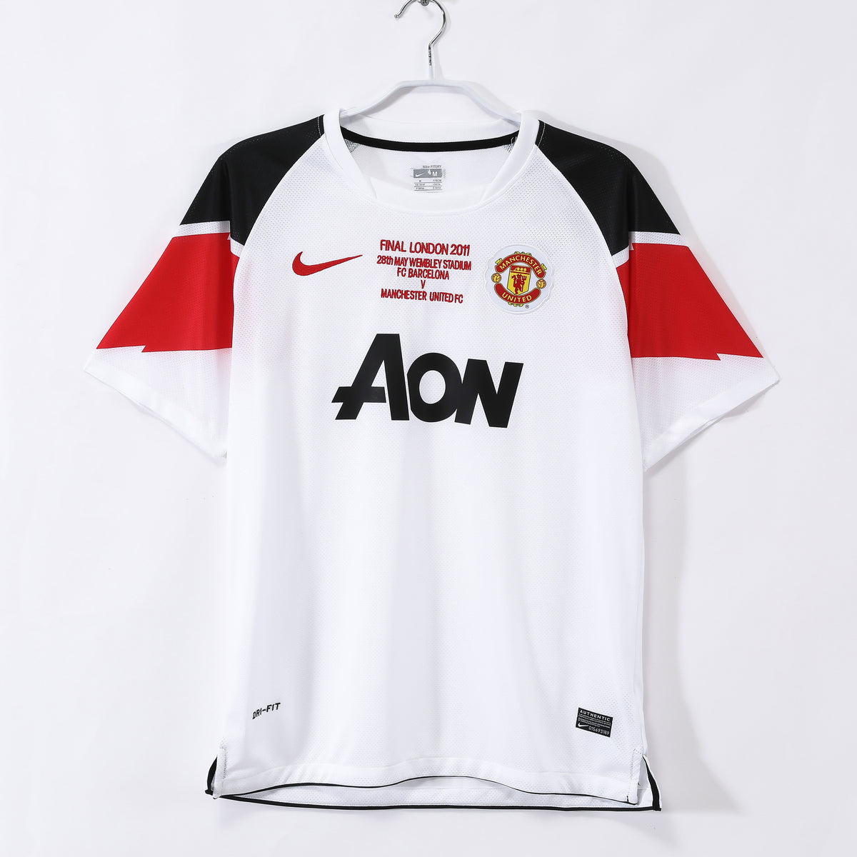 Maillot Manchester United 2010-11 Blanc