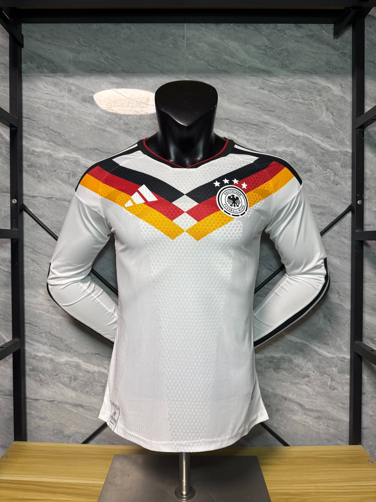 Maillot Domicile Allemagne Manche longue
