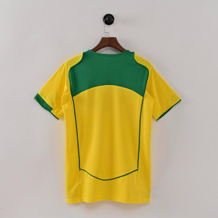 Maillot Brésil Domicile 2004 - arrière
