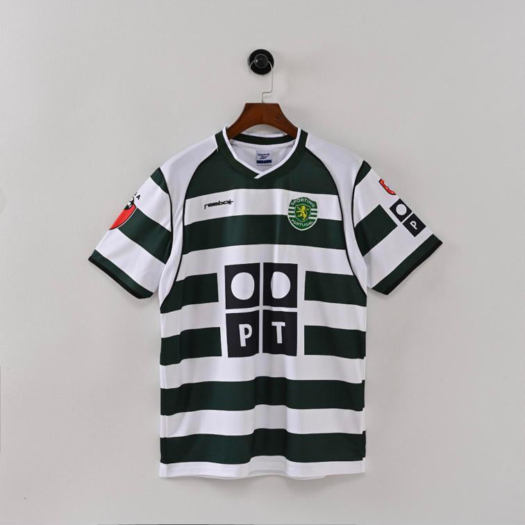 Maillot Sporting Lisbonne Domicile 2001-03 - avant