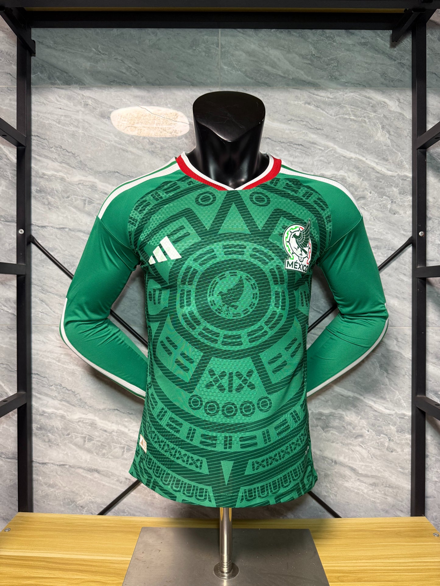 Maillot domicile Mexique Manche longue