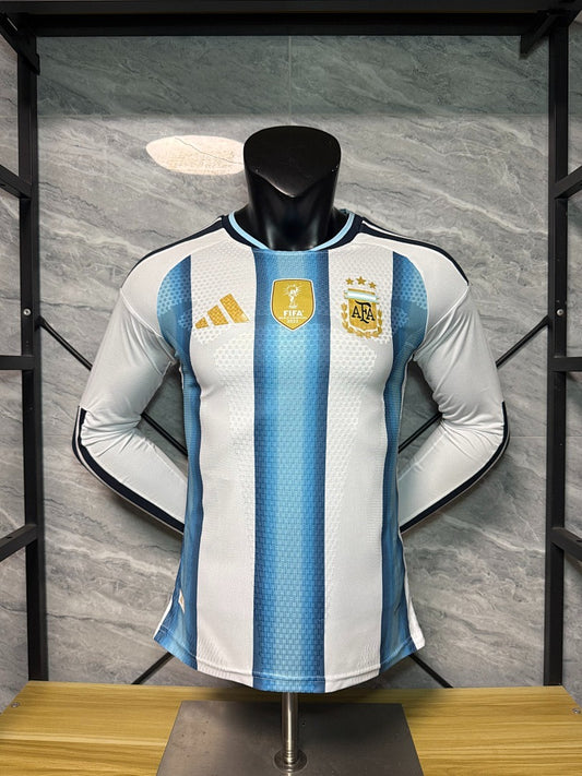 Maillot Domicile Argentine Manche Longue