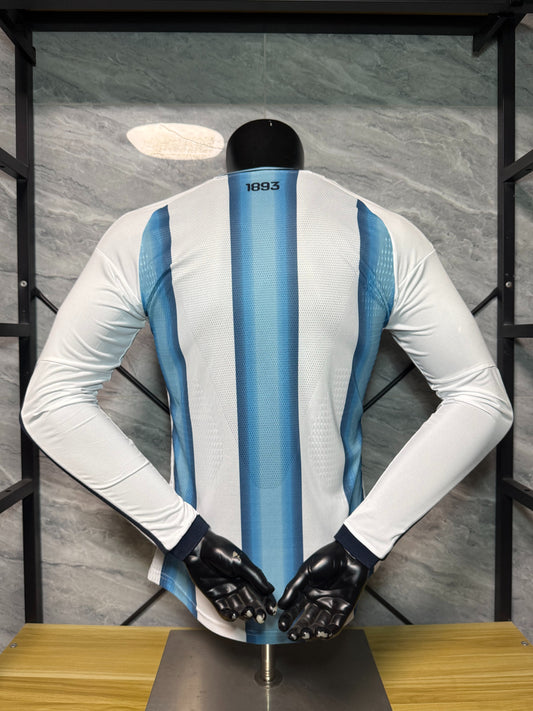 Maillot Domicile Argentine Manche Longue