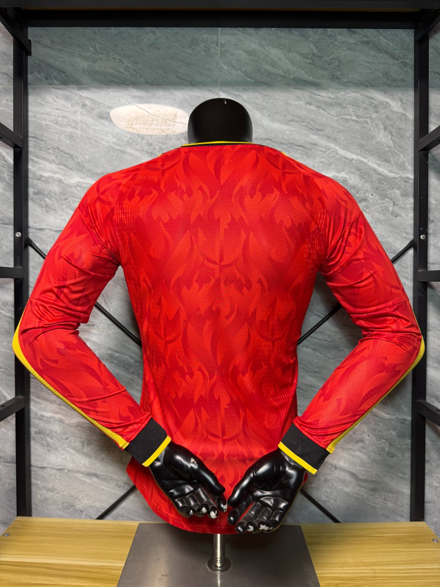 Maillot Domicile Belgique Manche longue