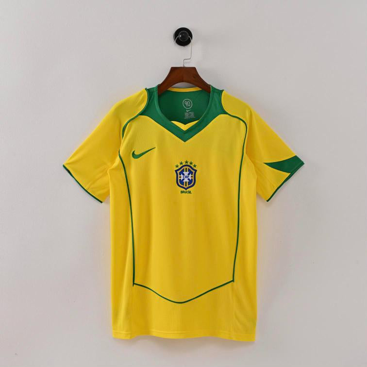 Maillot Brésil Domicile 2004 - avant