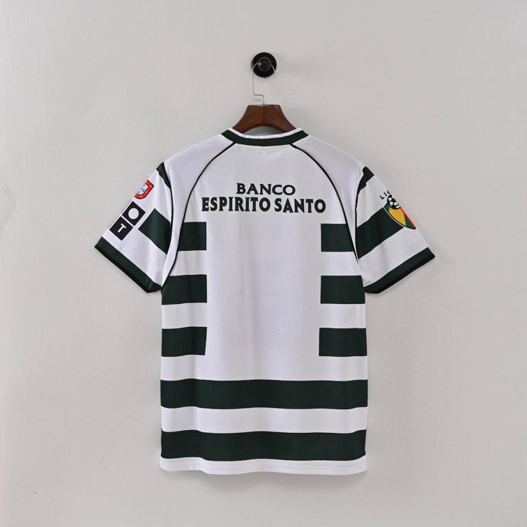 Maillot Sporting Lisbonne Domicile 2001-03 - arrière