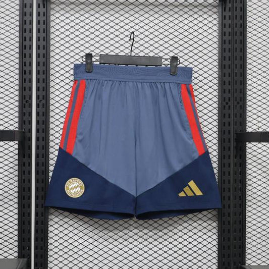 Short d'entraînement Bayern Munich 26-27 Gris et Bleu marine - avant
