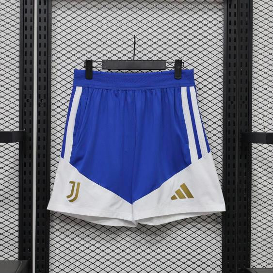 Short d'entraînement Juventus 26-27 Bleu et Blanc - avant