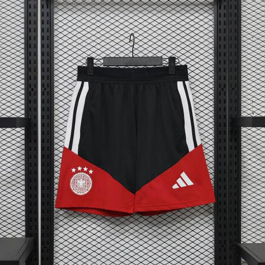 Short d'entraînement Allemagne 26-27 Noir et Rouge - avant