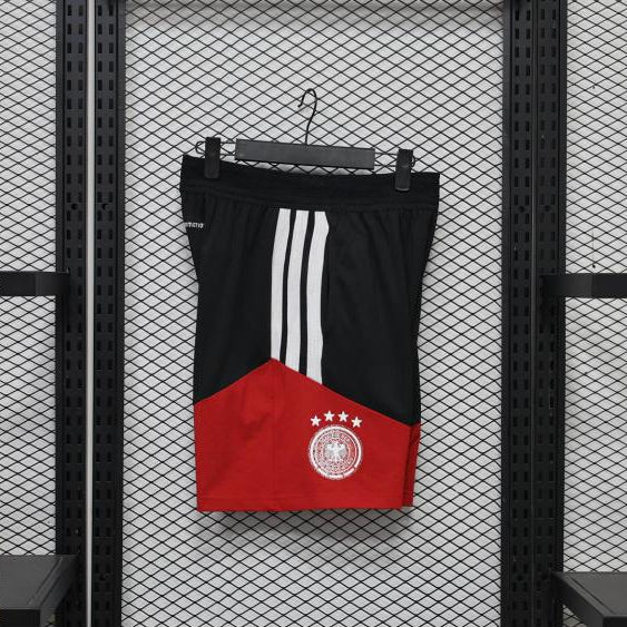 Short d'entraînement Allemagne 26-27 Noir et Rouge - côté droit